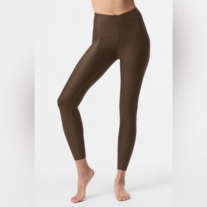 ALO Yoga Chocolate Brown Leggings